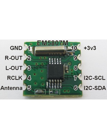 Rda5807m схема приемника