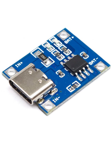 TP4056 Lithium Battery Charging Board 1A MicroUSB without protection