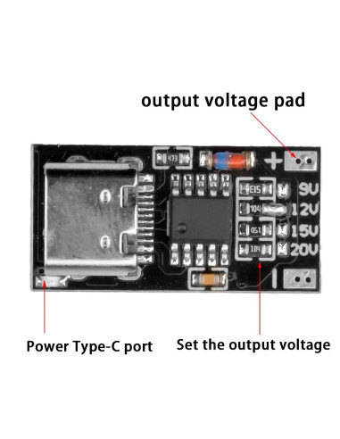 Type-C PD2.0 PD3.0 Fast Charge Trigger Polling Detector